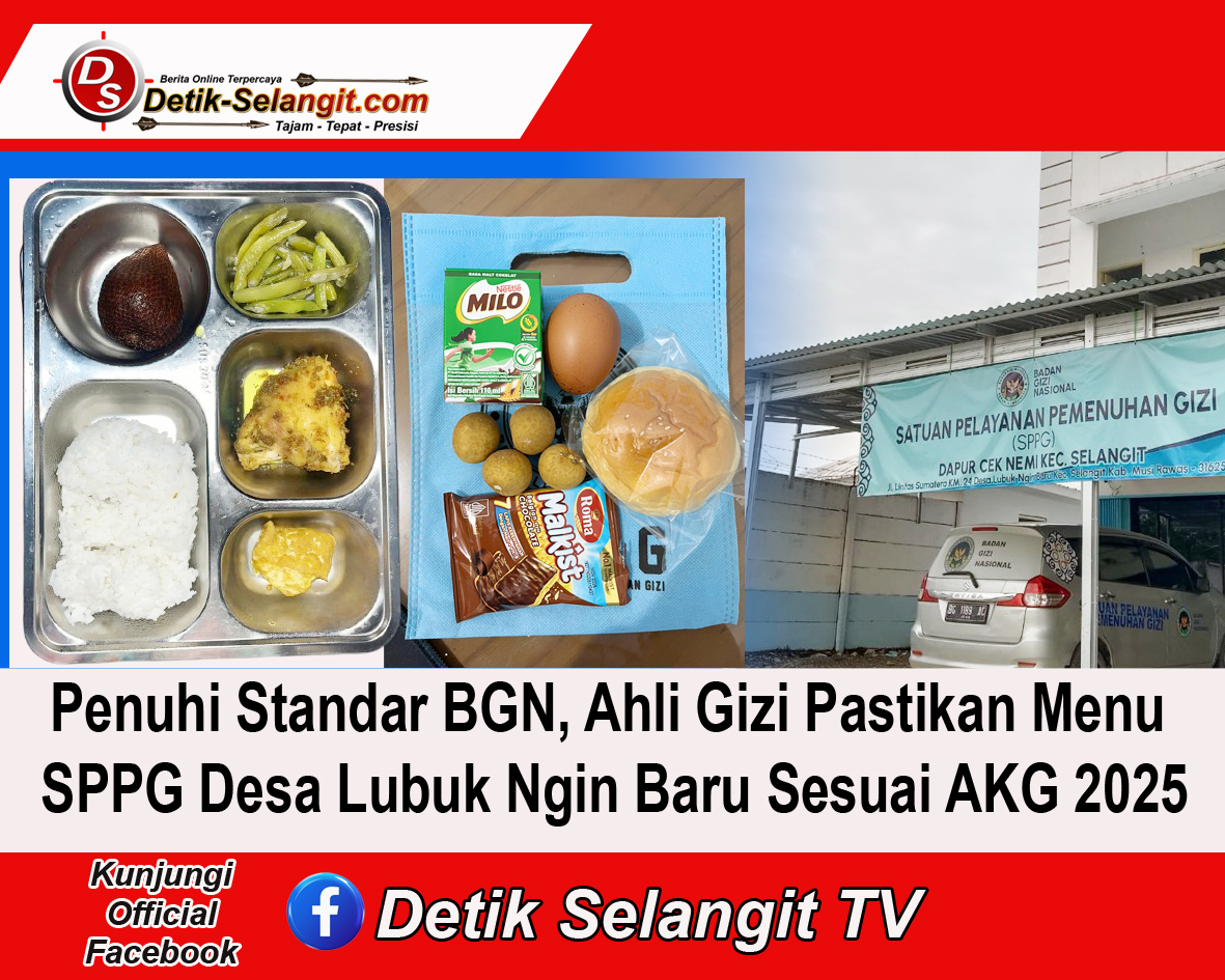 Penuhi Standar BGN, Ahli Gizi Pastikan Menu SPPG Desa Lubuk Ngin Baru Sesuai AKG 2025