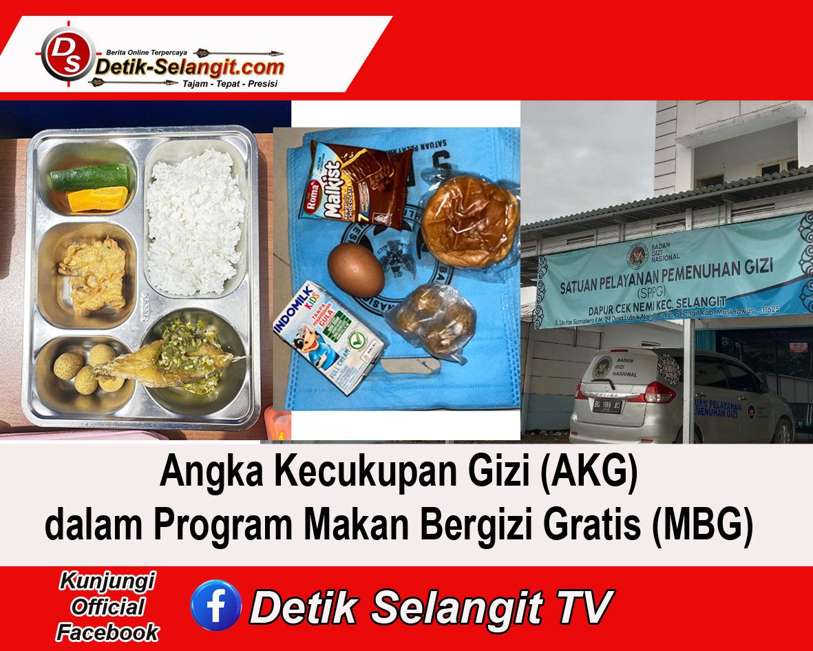 Angka Kecukupan Gizi (AKG) dalam Program Makan Bergizi Gratis (MBG) 