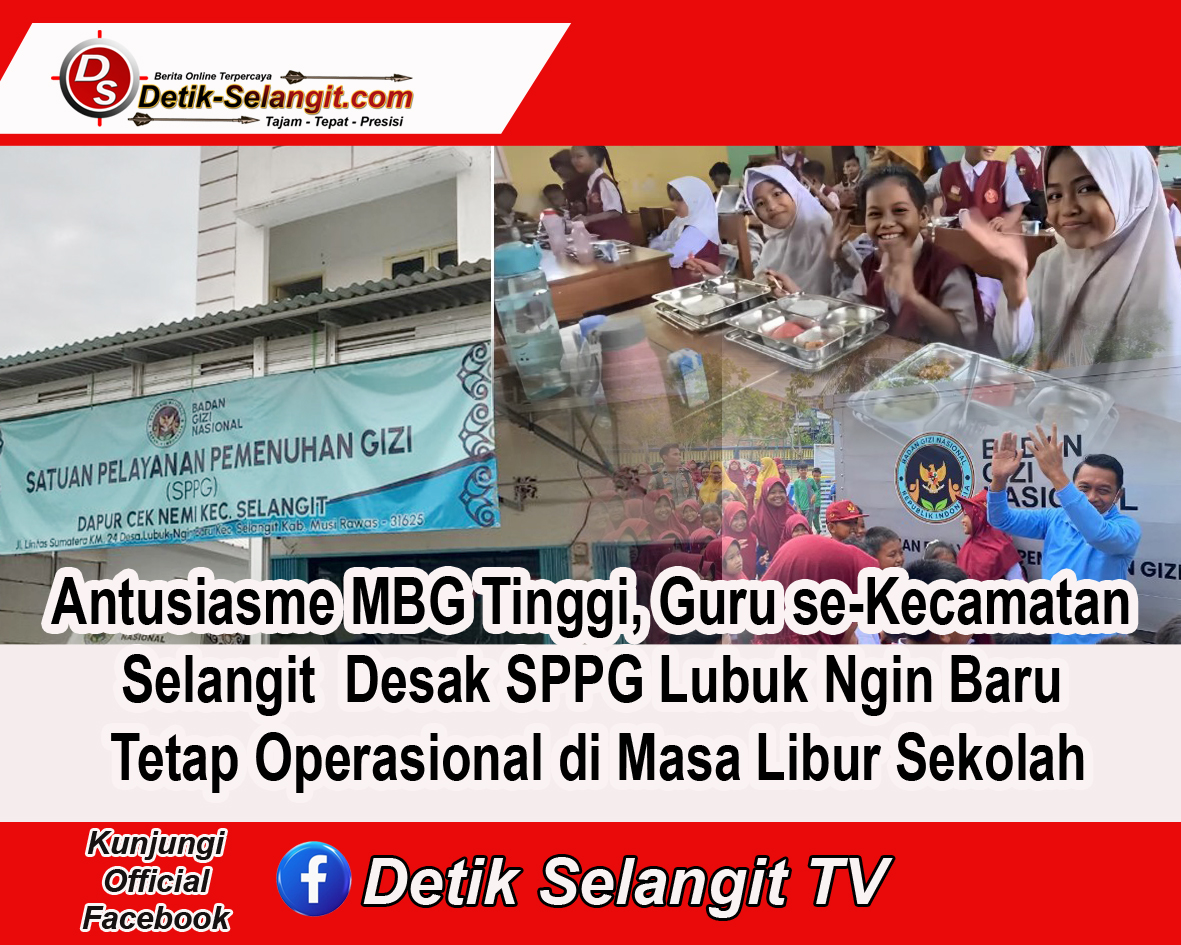 Antusiasme MBG Tinggi, Guru se-Kecamatan Selangit Desak SPPG Lubuk Ngin Baru Tetap Operasional di Masa Libur Sekolah